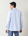Arrow Horizontal Striped Liberty Classic Fit Shirt