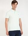 Tommy Hilfiger Solid Regular-Fit Cotton Polo Shirt