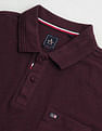 Arrow Sports Solid Chest Pocket Polo Shirt