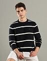 Tommy Hilfiger Striped Regular-Fit Cotton Sweater