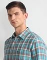 Arrow Sports Linen Blend Slim Fit Shirt