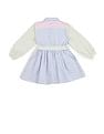 U.S. Polo Assn. Kids Girls Vertical Striped Shirt Dress