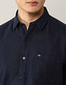 Arrow Sport Slim Fit Pure Linen Shirt