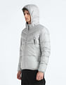 Flying Machine Solid Hooded Puffer Jacket