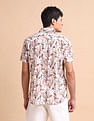 U.S. Polo Assn. Denim Co. Slim Fit Tropical Printed Shirt