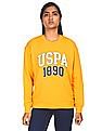 U.S. Polo Assn. Women Crew Neck Printed Sweatshirt
