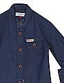 U.S. Polo Assn. Kids Boys Button Down Collar Solid Shirt