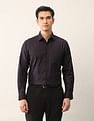 Arrow Textured Slim Fit Ceremonial Shirt