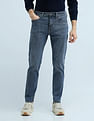 Flying Machine Slash Slim Tapered Washed Jeans