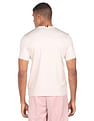Tommy Hilfiger Men Beige Embossed Logo Knitted T-Shirt