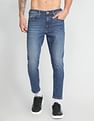 Flying Machine Mankle Relax Tapered Fit High Rise Jeans