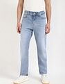 Tommy Hilfiger Mid-Wash Slim-Fit Mid Rise Jeans