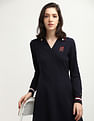 Tommy Hilfiger Polo Collar Sweater Dress