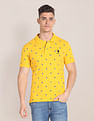 U.S. Polo Assn. Graphic Print Slim Polo Shirt