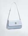 U.S. Polo Assn. Women Quilted Monogram Baguette Bag