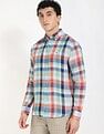 Tommy Hilfiger Checks Regular-Fit Linen Shirt