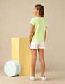 U.S. Polo Assn. Kids Girls Brand Embroidered Blousan T-Shirt