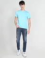 Flying Machine Stone Wash Slim Tapered Fit Classic Vintage Jeans