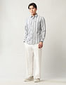 Arrow Sport Pure Cotton Herringbone Shirt