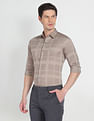 Arrow Newyork Manhattan Slim Fit Check Shirt