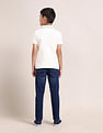 U.S. Polo Assn. Kids Boys Brand Print Cotton Polo Shirt