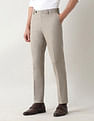 Arrow Slim Fit Textured Trousers