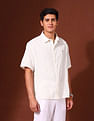 U.S. Polo Assn. Textured Pure Cotton Shirt