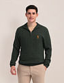 U.S. Polo Assn. High Neck Zipper Sweater
