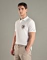 Tommy Hilfiger Embroidered Logo Regular-Fit Cotton Polo T-Shirt