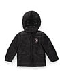 U.S. Polo Assn. Kids Boys Sunglasses Hood Puffer Jacket