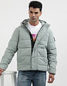 Calvin Klein Regular Fit Solid Padded Jacket