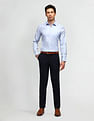 Arrow Slim Fit All-Over Pattern Shirt