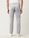 Arrow Sport Solid Mid Rise Slim Fit Trousers
