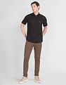 Arrow Sports Brand Print Twill Casual Shirt