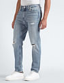 Calvin Klein Jeans Mid Rise Distressed Dad Jeans