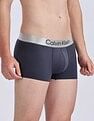 Calvin Klein Underwear Low Rise Solid Blue Trunks