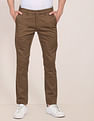 U.S. Polo Assn. Regular Fit Printed Casual Trousers