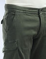Flying Machine Solid Relaxed Fit Knitted Joggers