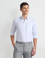 Arrow Pure Cotton Vertical Stripe Shirt