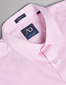 AD by Arvind Pure Cotton Solid Sateen Shirt