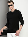 Calvin Klein V-Neck Solid Sweater