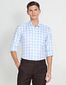 Arrow Buffalo Check Cotton Formal Shirt