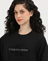 Calvin Klein Jeans Chenille Monologo Crewneck Sweatshirt