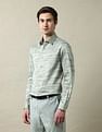 Arrow Tailored Fit Jacquard 1851 Shirt