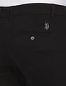 U.S. Polo Assn. Denver Slim Fit Solid Casual Trousers
