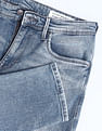 Flying Machine Slash Slim Tapered Fit Jeans