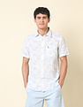 U.S. Polo Assn. Tropical Printed Tailored Fit Shirt