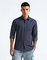 Flying Machine Vertical Stripe Cotton Shirt