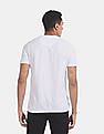 U.S. Polo Assn. White Crew Neck Contrast Stripe T-Shirt
