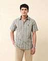 U.S. Polo Assn. Vertical Striped Pure Cotton Shirt
